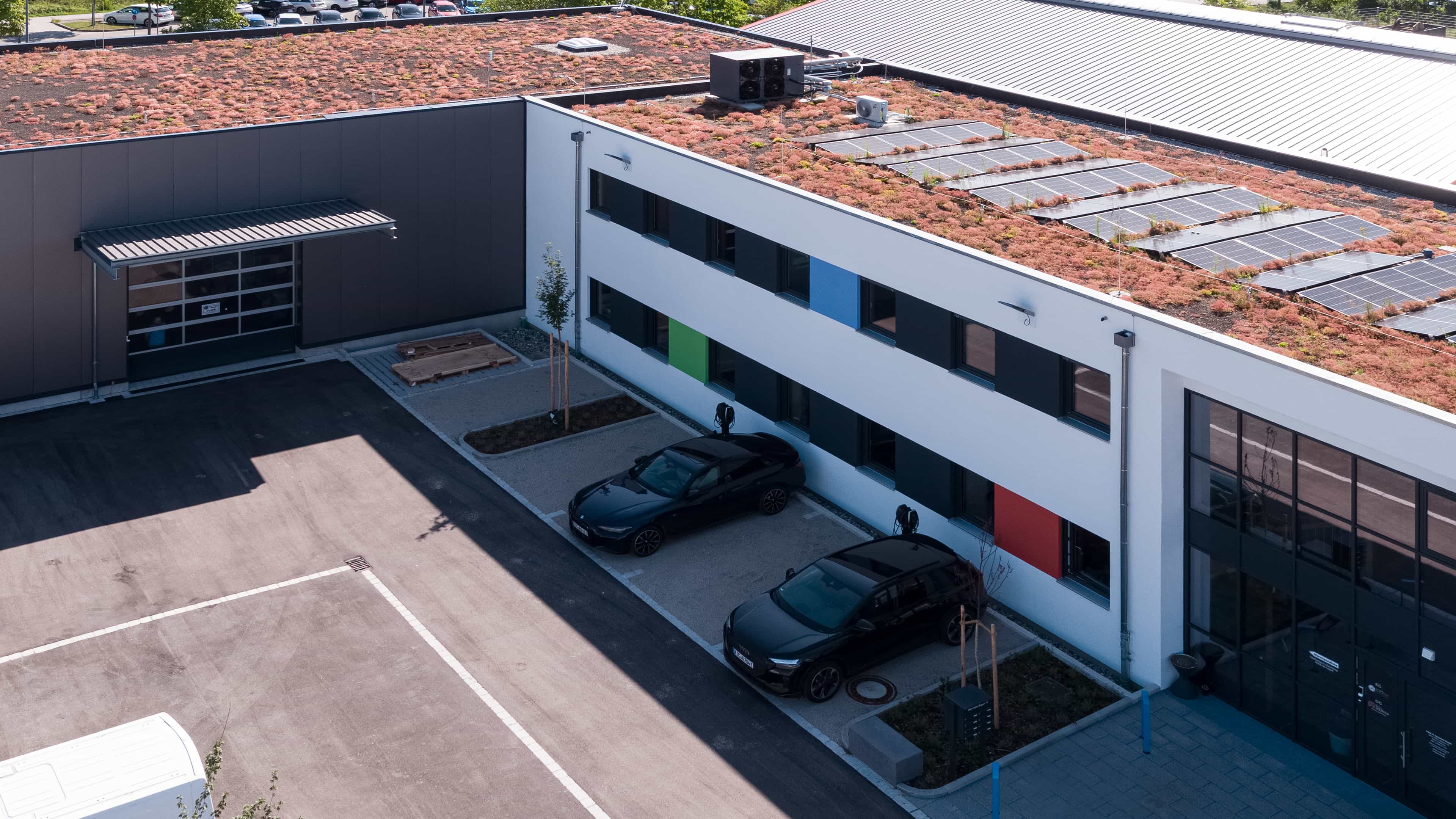 Haas Gewerbebau Referenz Betriebsgebäudes