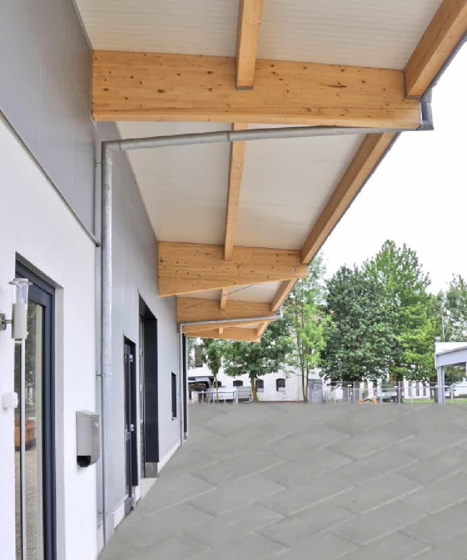 Haas Gewerbebau Überdachungen