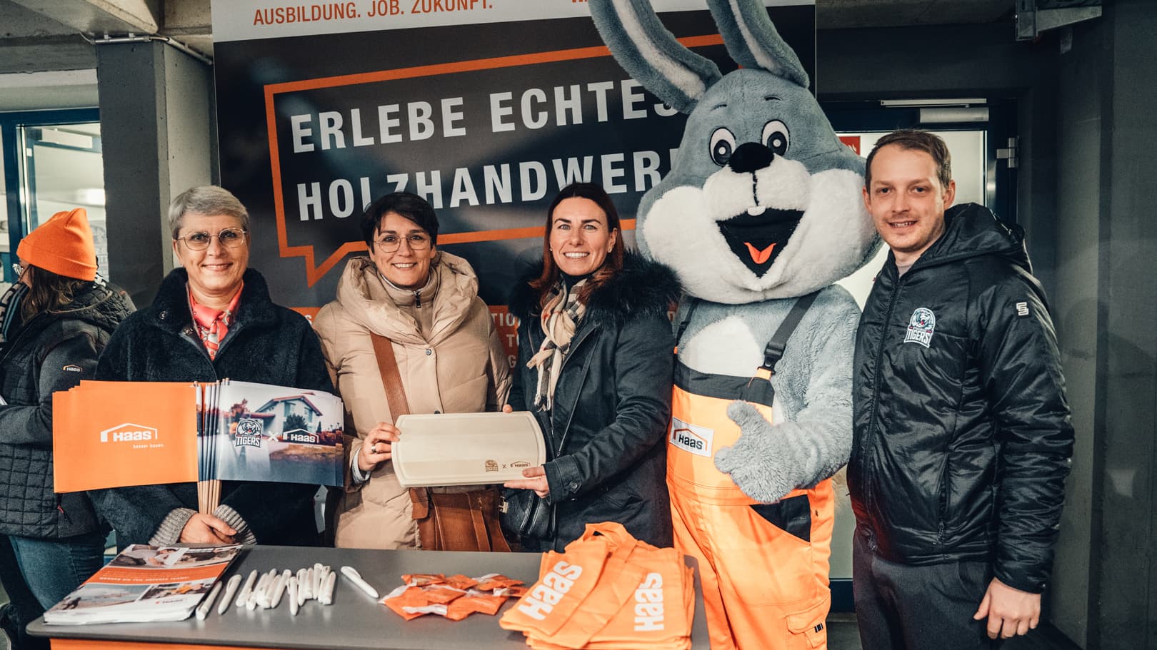 Haas Fertigbau Aktionsspieltag Straubing Tigers