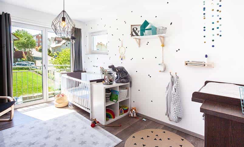 Kinderzimmer im Haas Kundenhaus in Würzburg