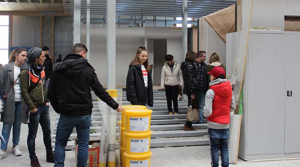 Werksführung beim Bauherrentag
