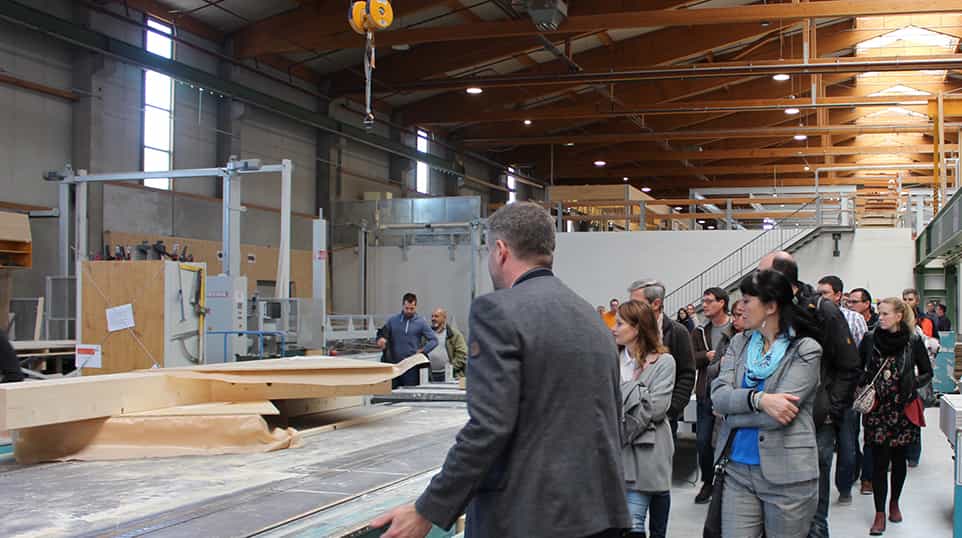 Werksführung beim Bauherrentag