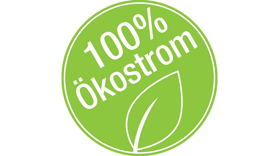 100% Ökostrom bei Haas Fertigbau