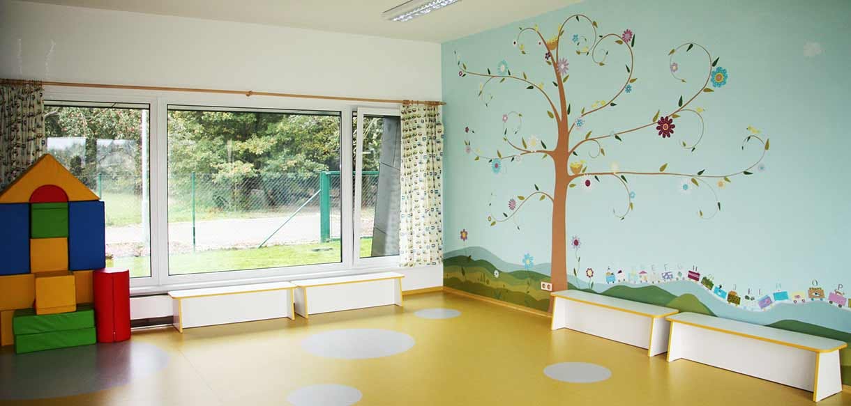 Kindergarten in Babice/Tschechien - durch Haas Gewerbebau