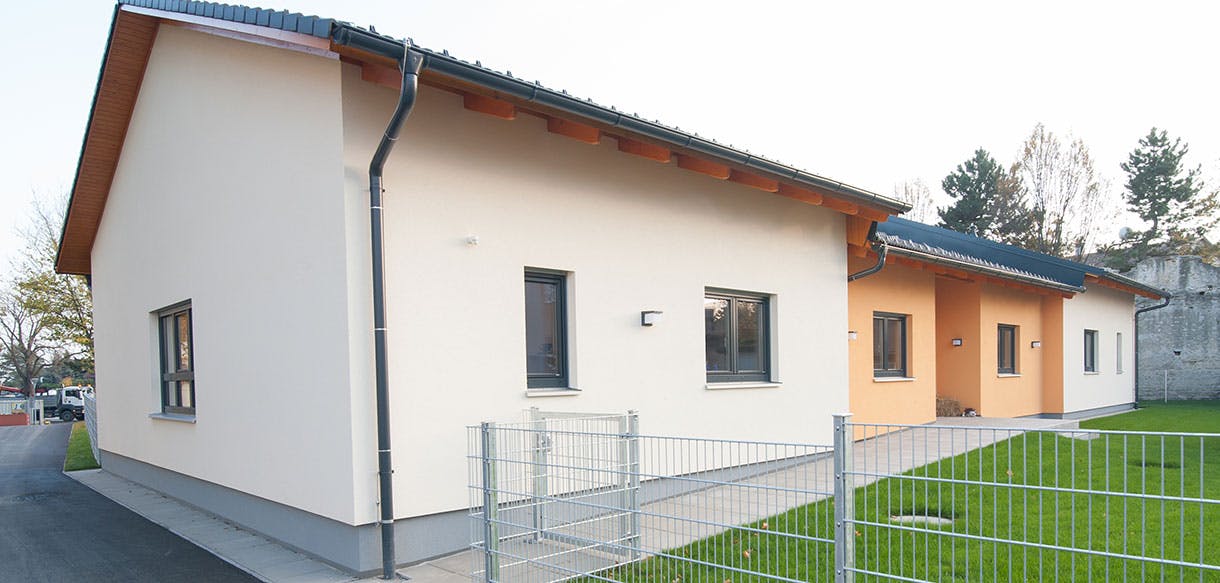 Kindertagesstätte in Groß-Enzersdorf von Haas Gewerbebau