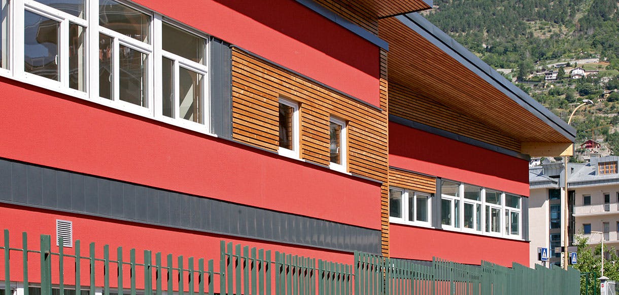 Berufsschule in Aosta von Haas Gewerbebau
