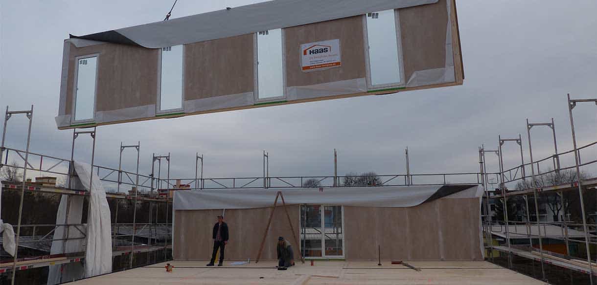 Flüchtlingsunterkunft von Haas Holzbausysteme in München, 4