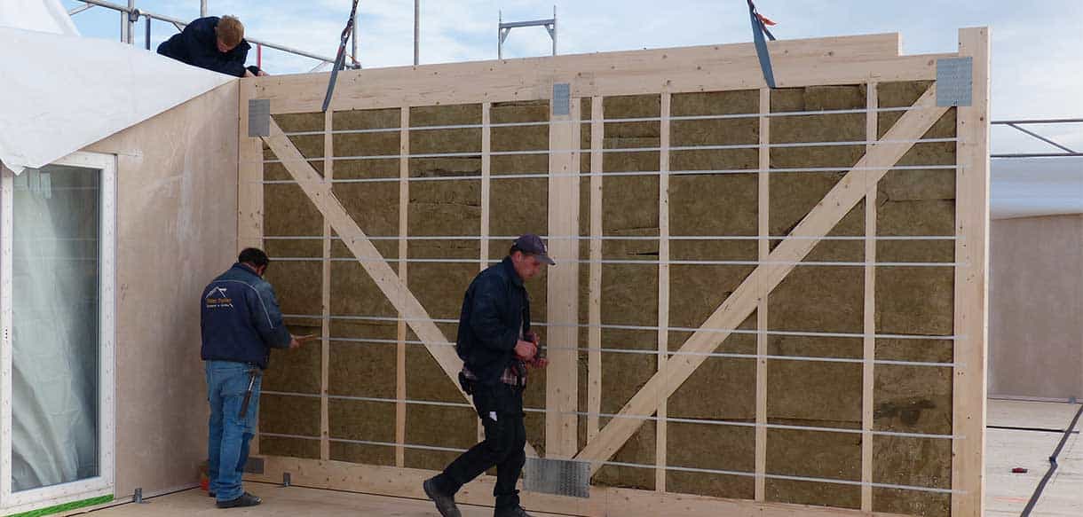 Flüchtlingsunterkunft von Haas Holzbausysteme in München, 6