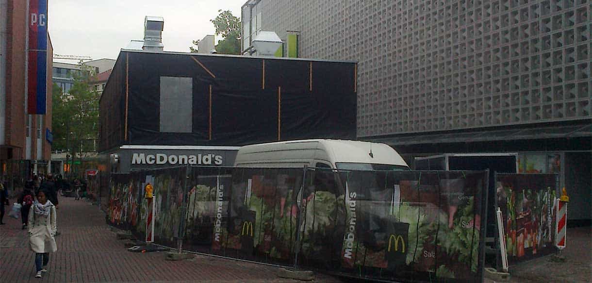 Schnellrestaurant von Haas Holzbausysteme in Ulm, 1