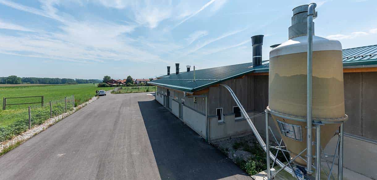 Legehennenstall von Haas Landwirtschaftsbau