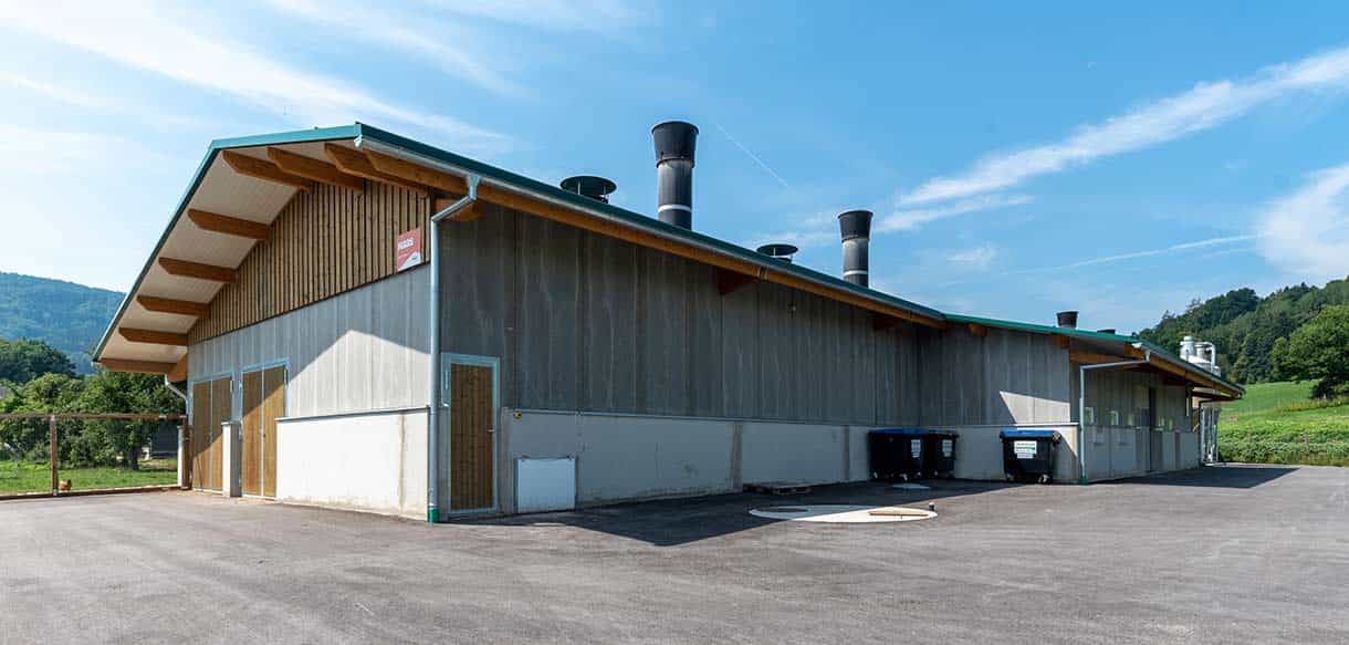 Legehennenstall von Haas Landwirtschaftsbau