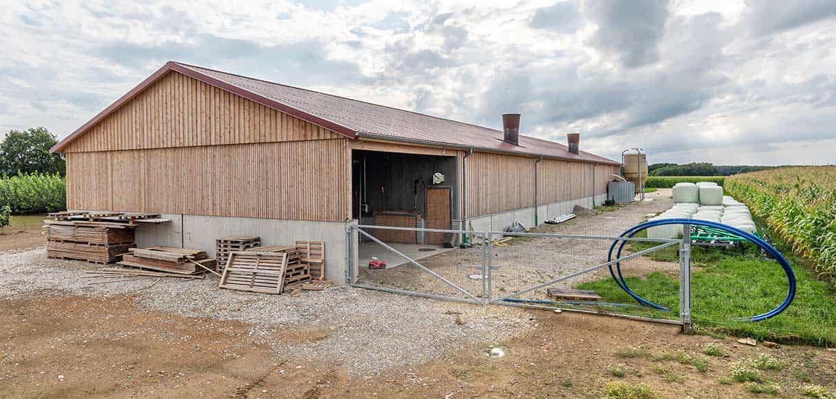 Legehennenstall von Haas Landwirtschaftsbau