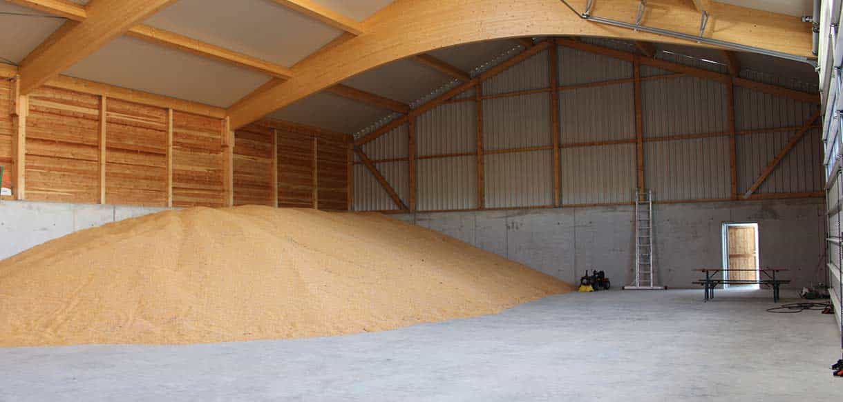Getreidelagerhalle von Haas Landwirtschaftsbau