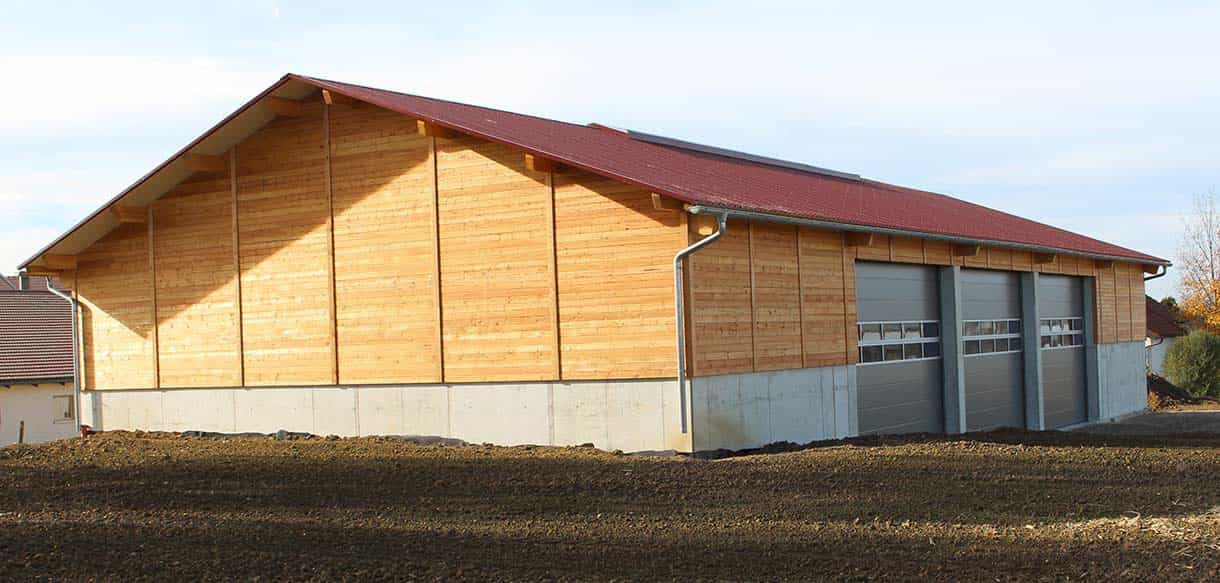 Getreidelagerhalle von Haas Landwirtschaftsbau