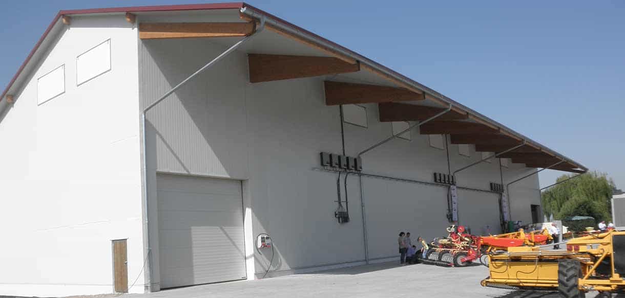 Gemüselager von Haas Landwirtschaftsbau