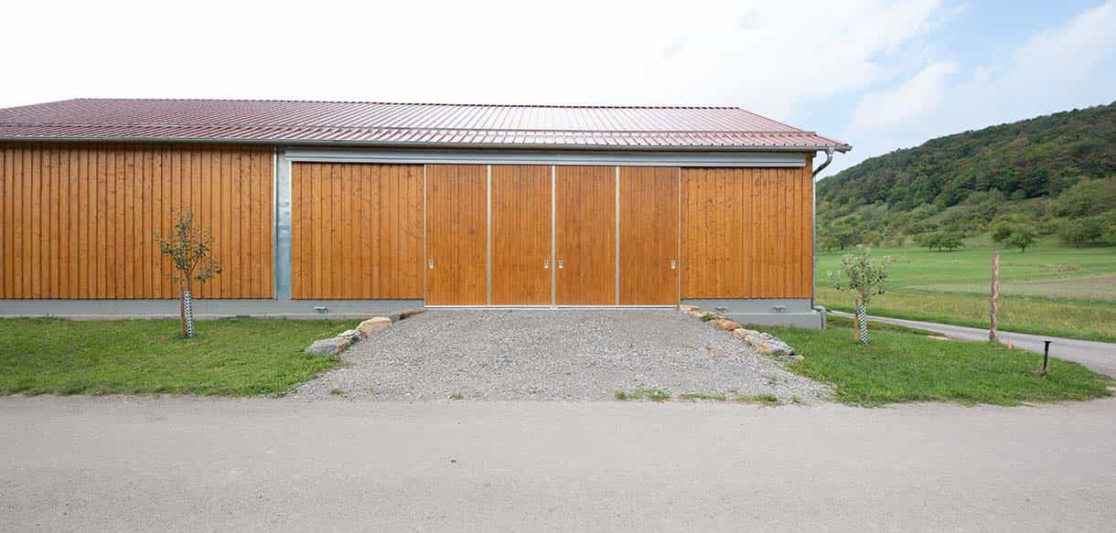 Lagerhalle von Haas Landwirtschaftsbau