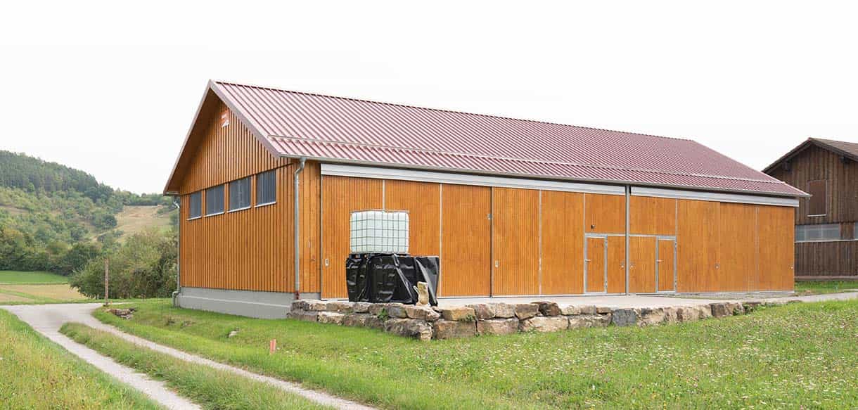 Lagerhalle von Haas Landwirtschaftsbau