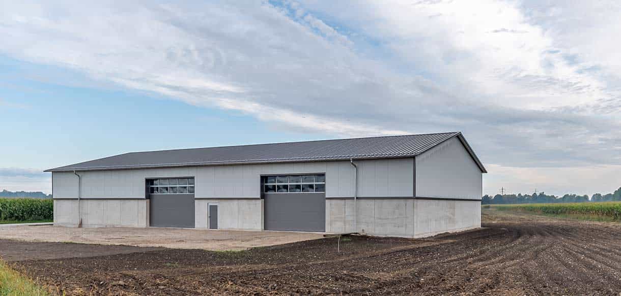 Maschinen- und Bergehalle von Haas Landwirtschaftsbau