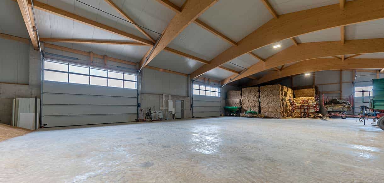 Maschinen- und Bergehalle von Haas Landwirtschaftsbau