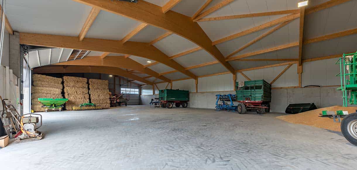 Maschinen- und Bergehalle von Haas Landwirtschaftsbau