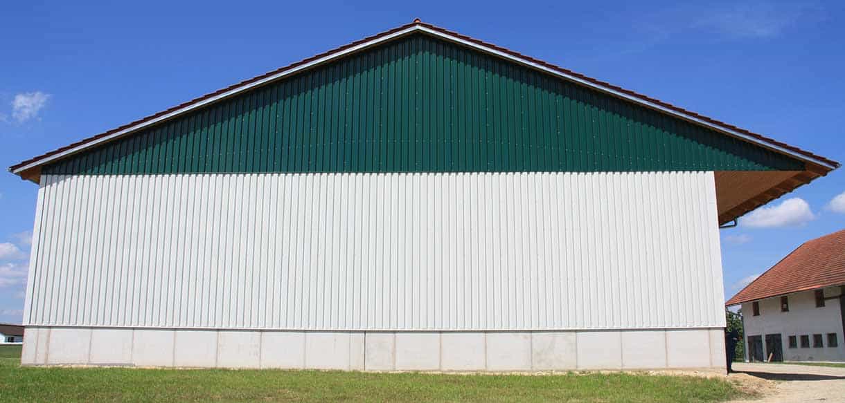 Mehrzwecklagerhalle von Haas Landwirtschaftsbau in Eggenfelden