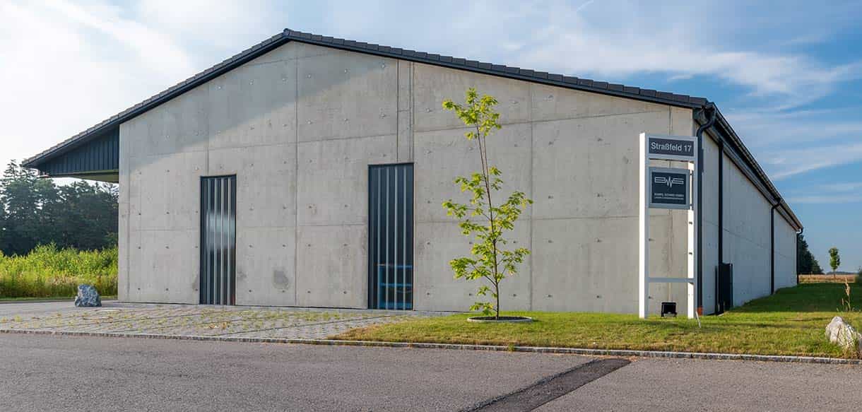 Nagelplattenbinderhalle von Haas Landwirtschaftsbau