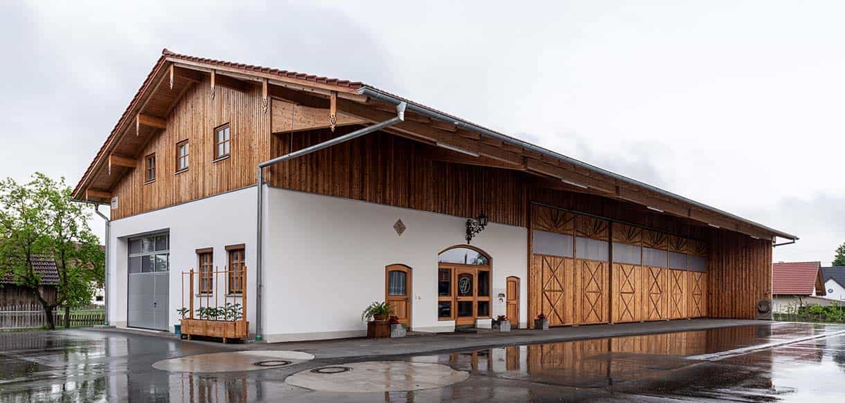 Mehrzwecklagerhalle von Haas Landwirtschaftsbau