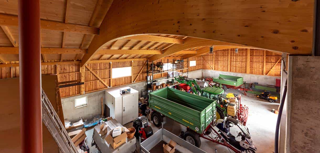 Mehrzwecklagerhalle von Haas Landwirtschaftsbau