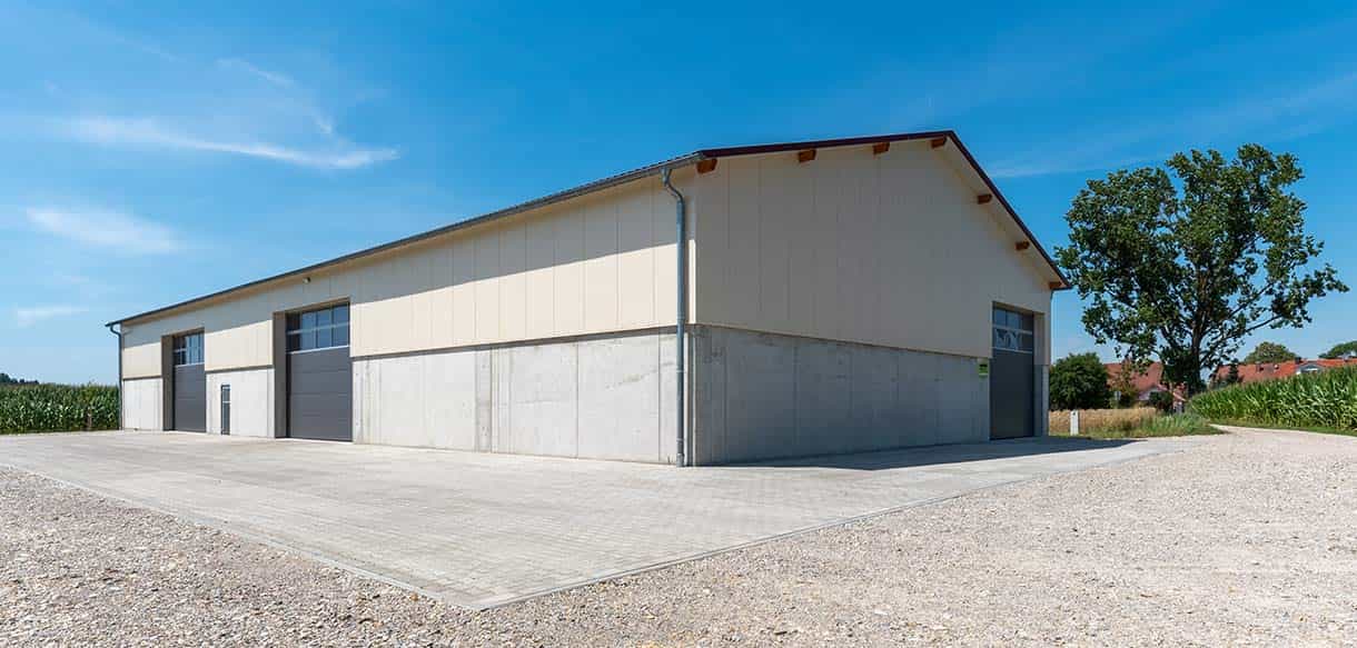 Mehrzwecklagerhalle von Haas Landwirtschaftsbau