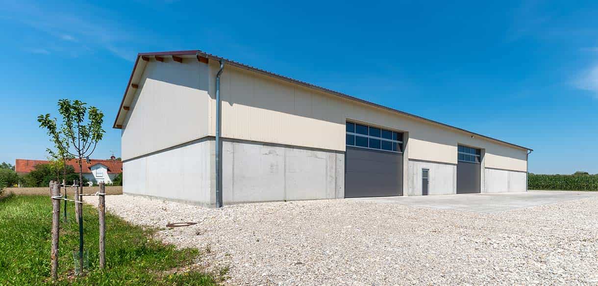 Mehrzwecklagerhalle von Haas Landwirtschaftsbau