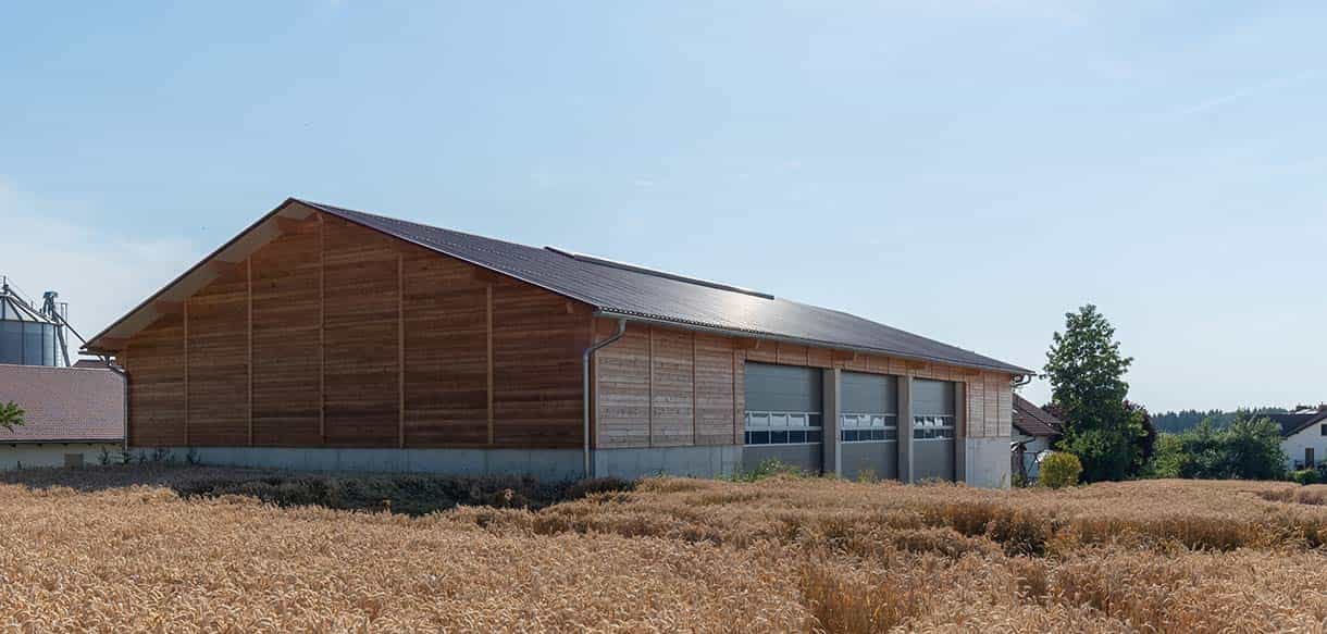 Mehrzwecklagerhalle von Haas Landwirtschaftsbau
