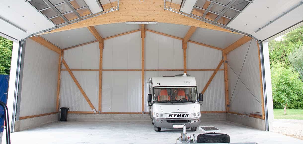 Mehrzwecklagerhalle von Haas Landwirtschaftsbau