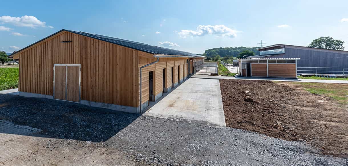 Pferdestall für Reiterhof von Haas Landwirtschaftsbau