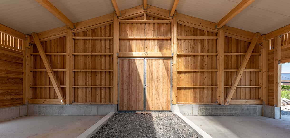Pferdestall für Reiterhof von Haas Landwirtschaftsbau