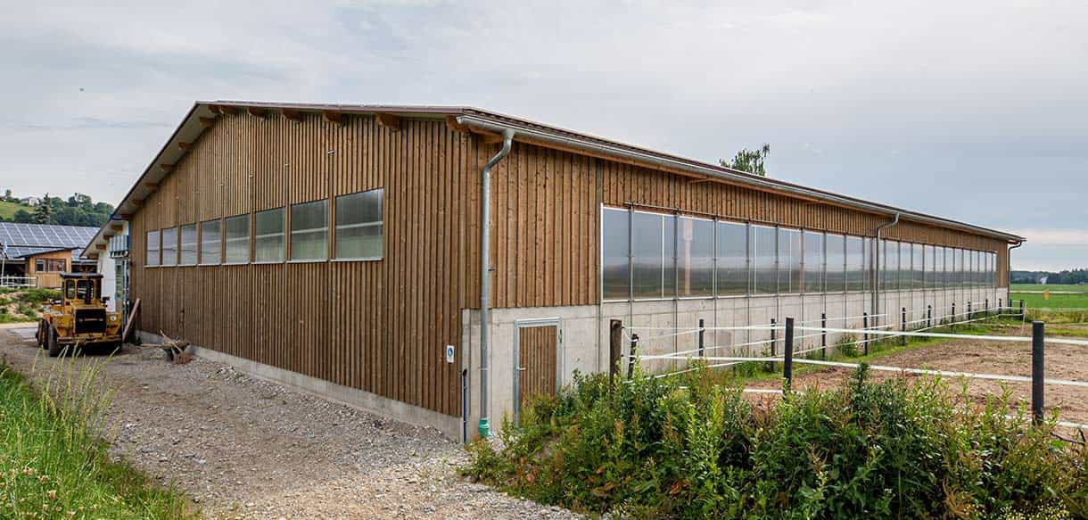 Reithalle und Stall von Haas Landwirtschaftsbau