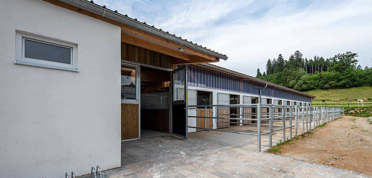 Reithalle und Stall von Haas Landwirtschaftsbau