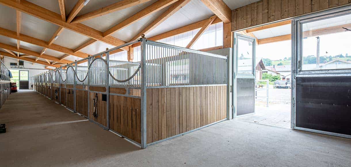 Reithalle und Stall von Haas Landwirtschaftsbau