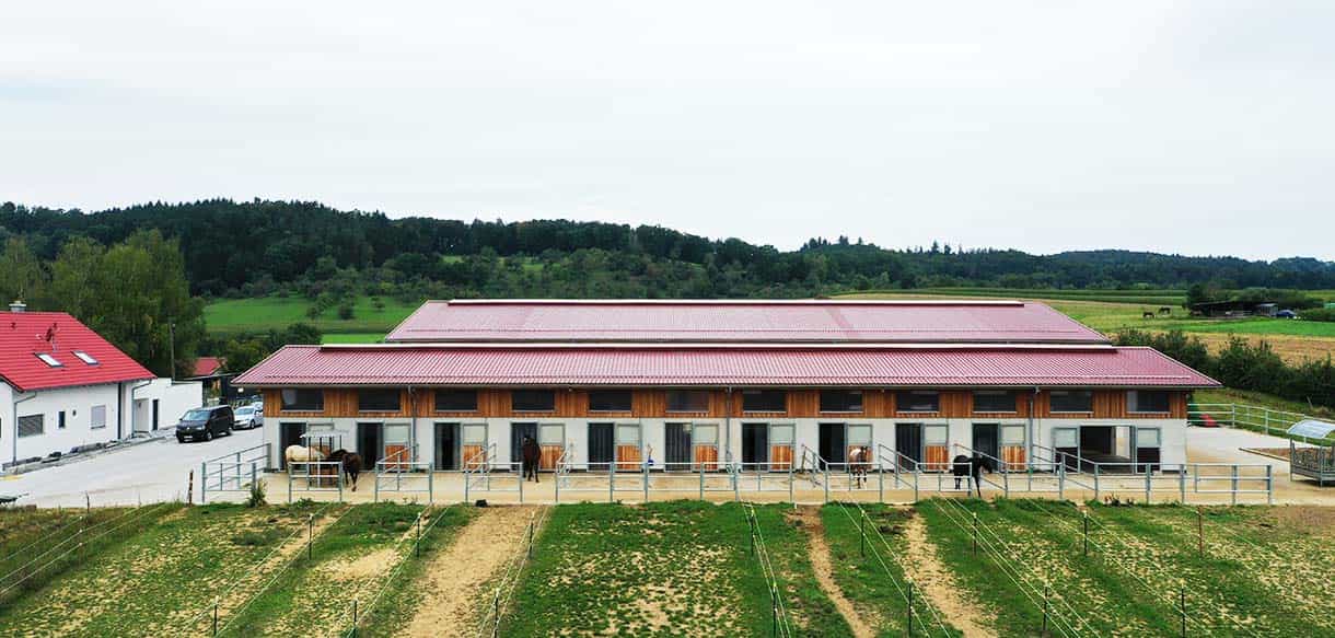 Reitanlage von Haas Landwirtschaftsbau