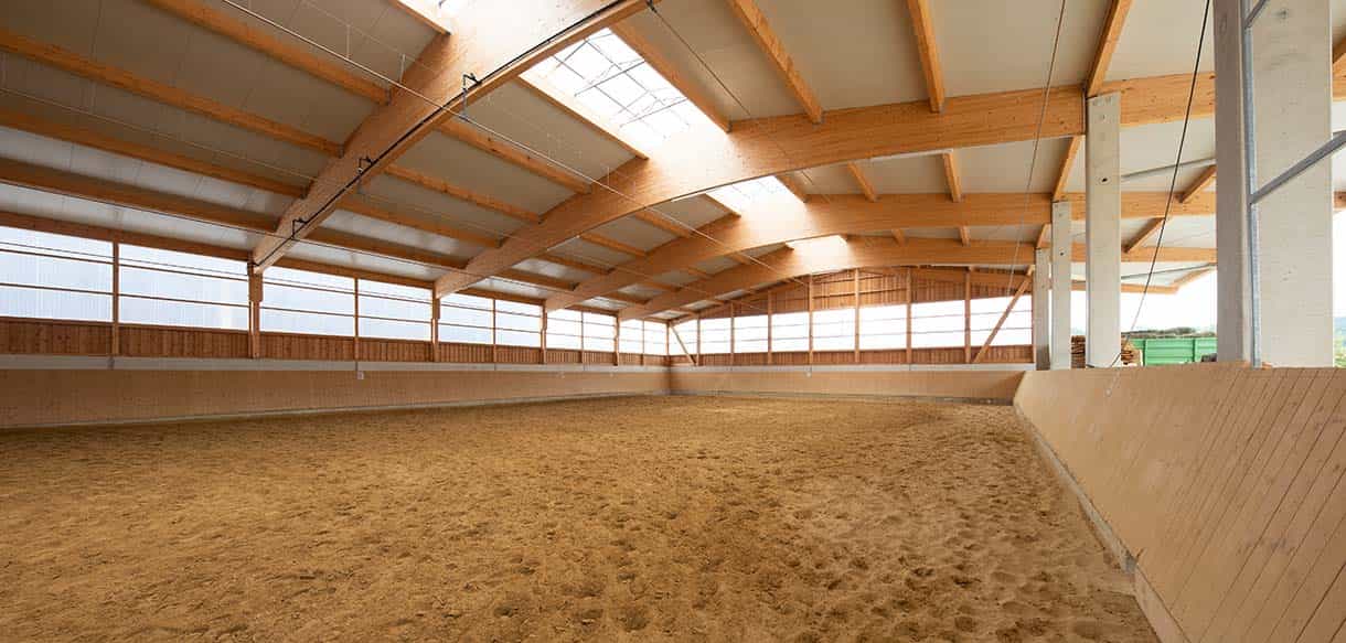 Reitanlage von Haas Landwirtschaftsbau