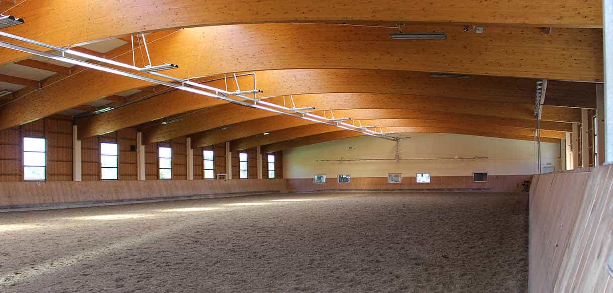 Reithalle von Haas Landwirtschaftsbau