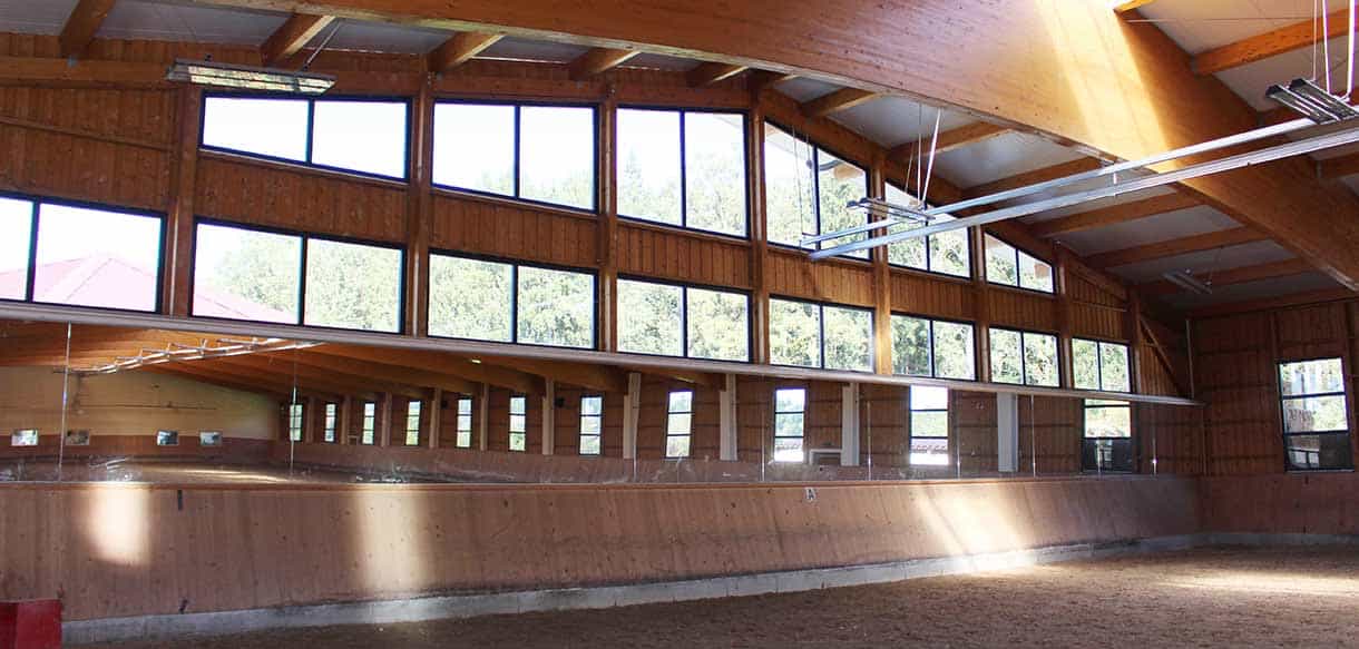 Reithalle von Haas Landwirtschaftsbau