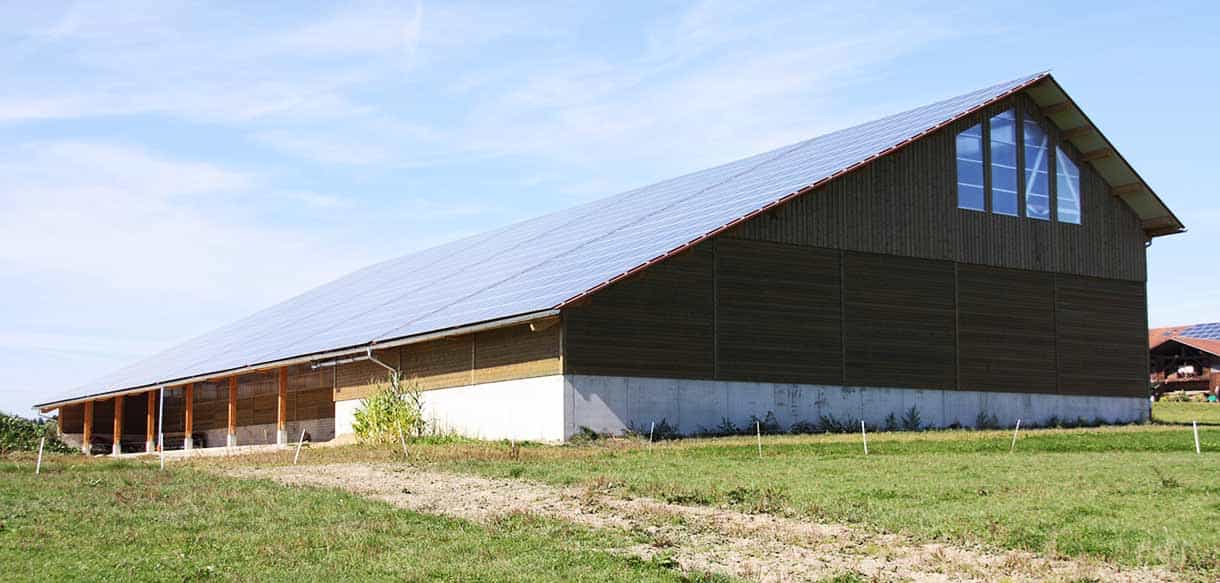Reithalle von Haas Landwirtschaftsbau