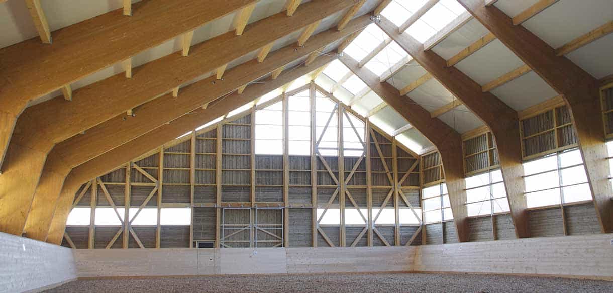 Reithalle von Haas Landwirtschaftsbau