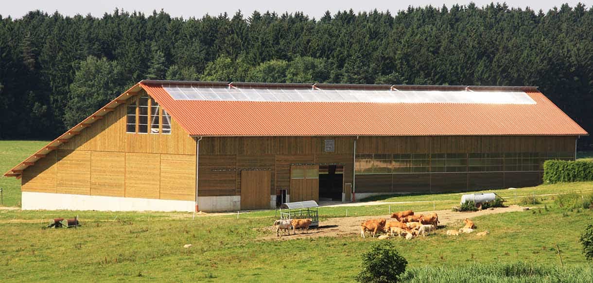 Reithalle von Haas Landwirtschaftsbau