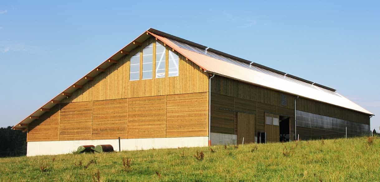 Reithalle von Haas Landwirtschaftsbau