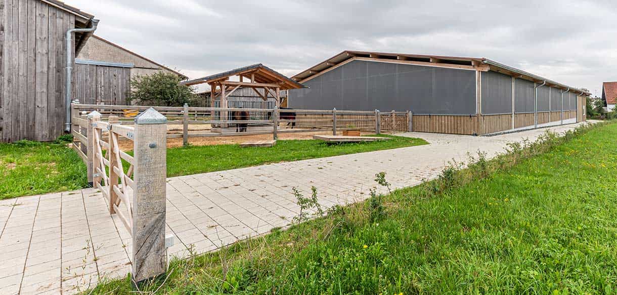 Reithalle in Pappenheim von Haas Landwirtschaftsbau
