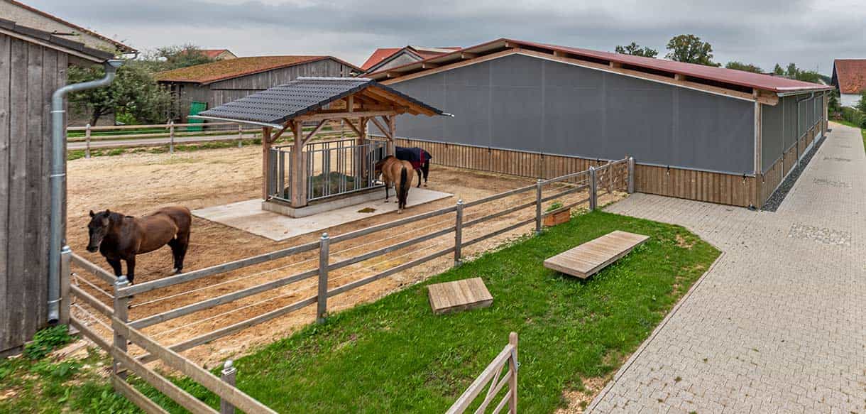 Reithalle in Pappenheim von Haas Landwirtschaftsbau