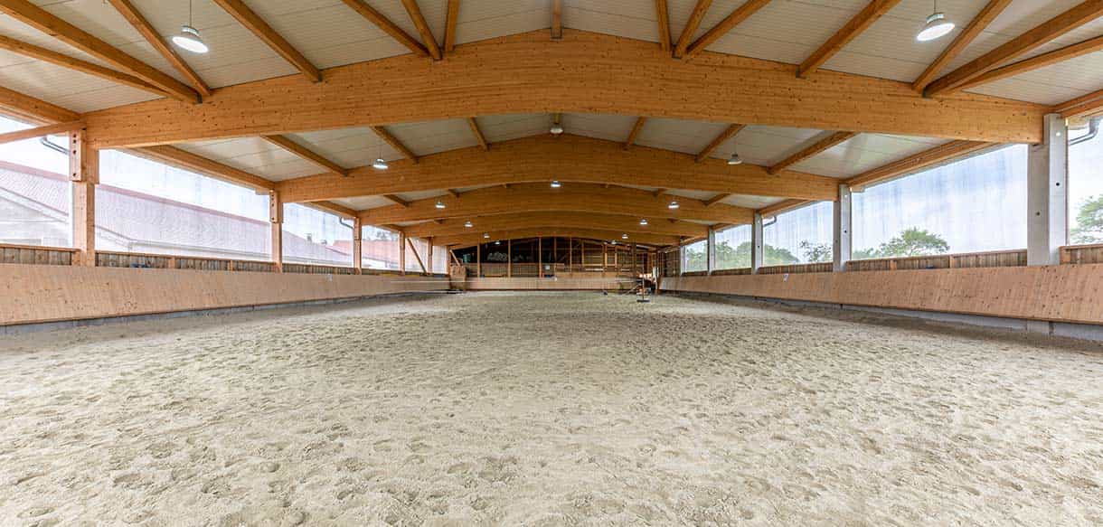 Reithalle in Pappenheim von Haas Landwirtschaftsbau