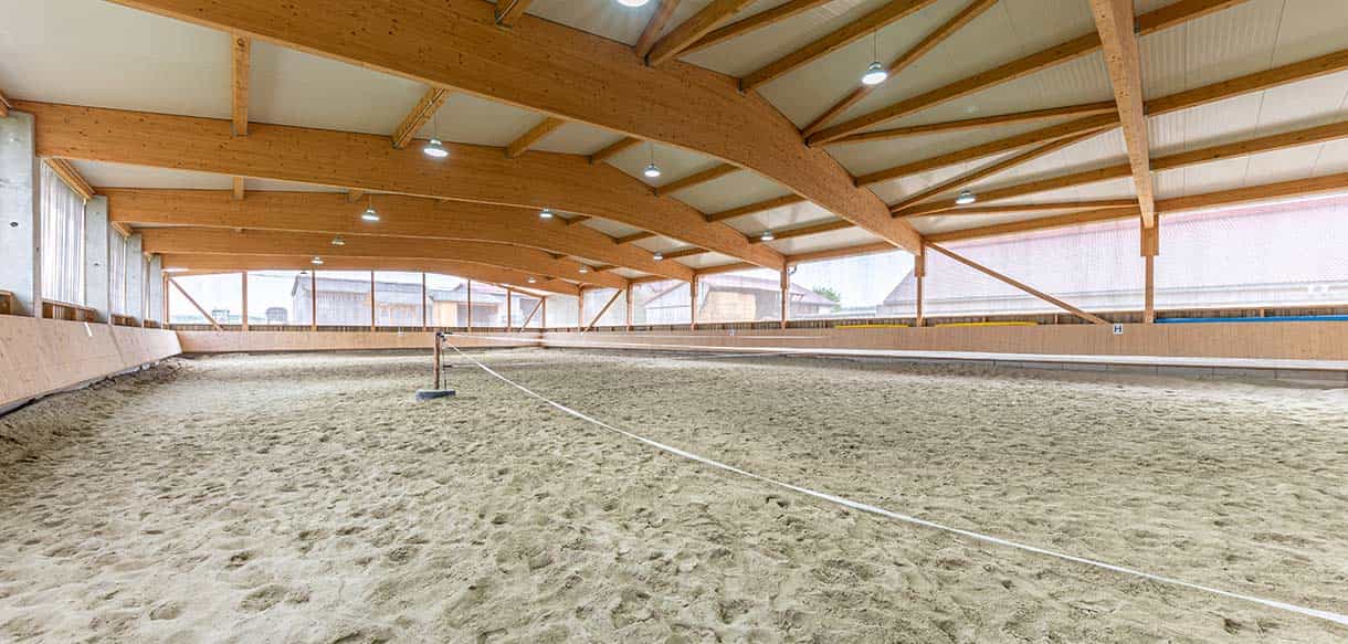 Reithalle in Pappenheim von Haas Landwirtschaftsbau