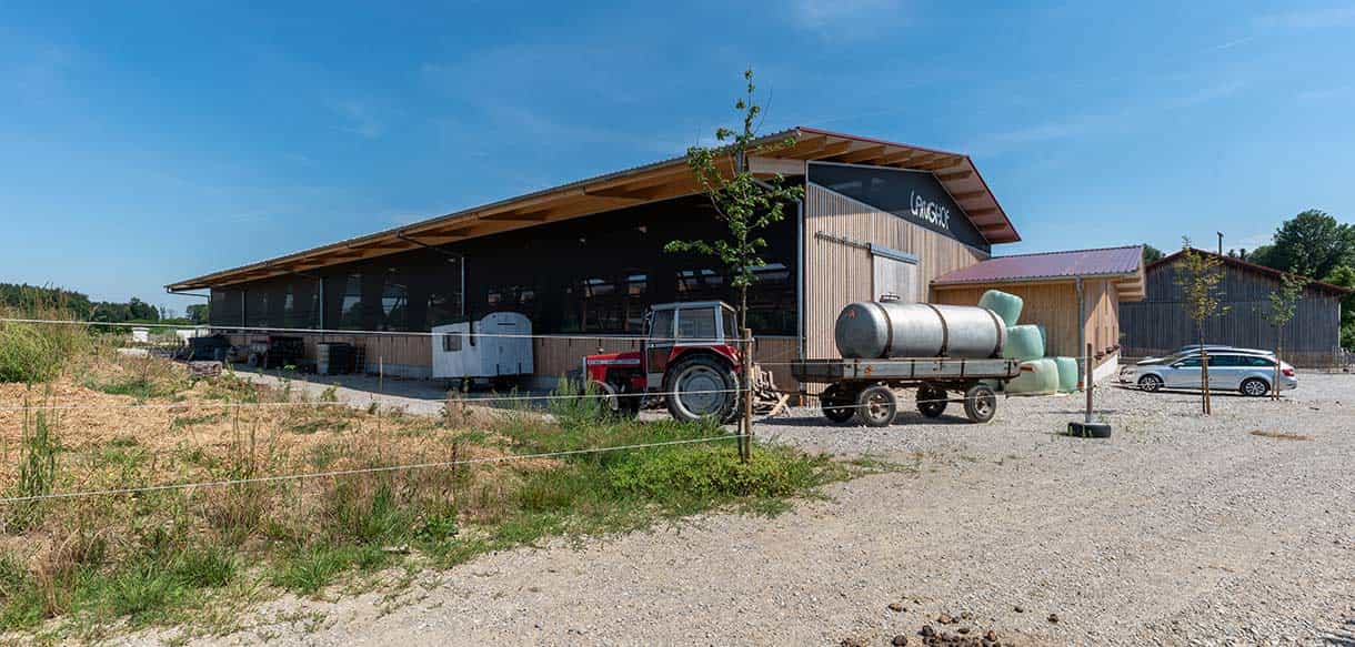 Reithalle von Haas Landwirtschaftsbau